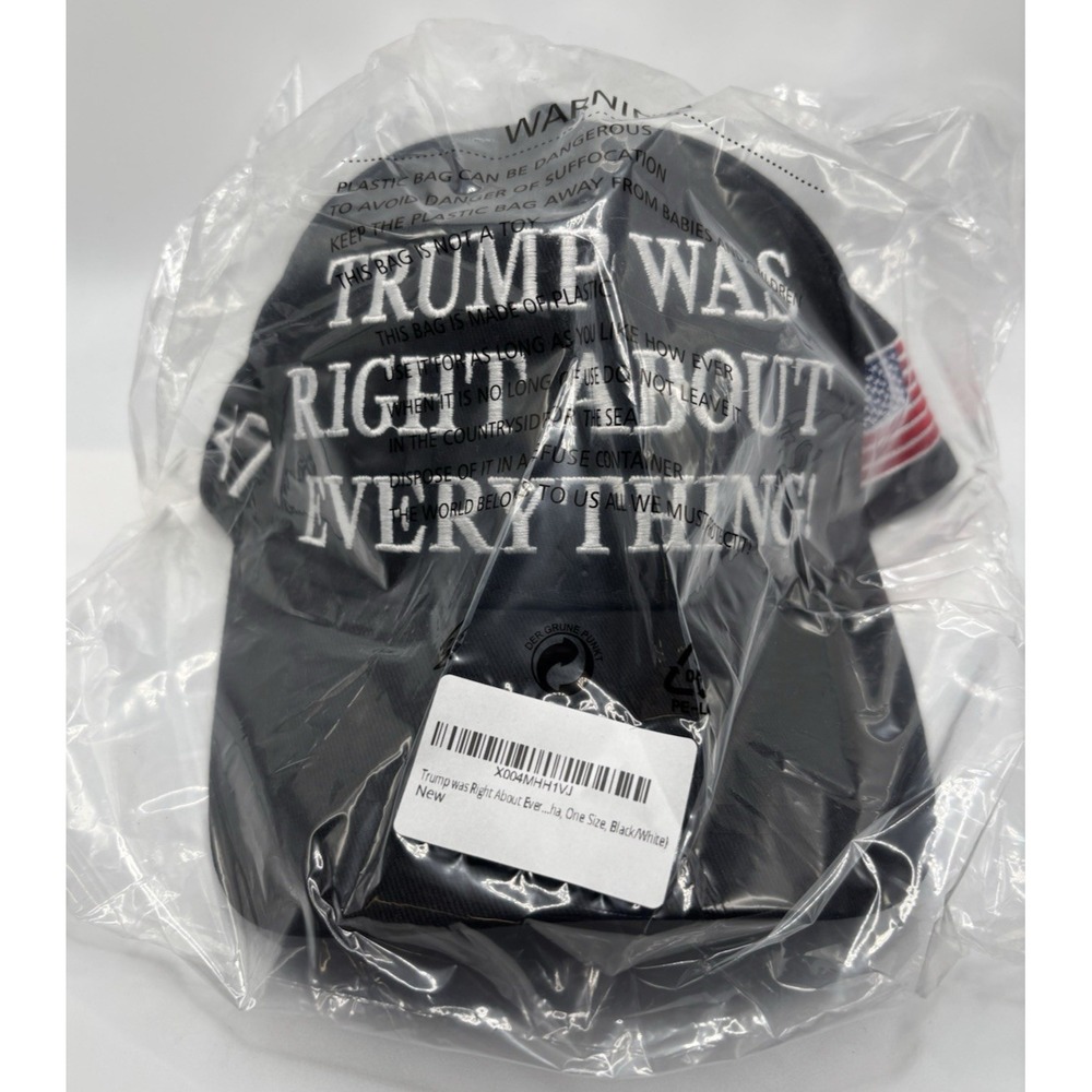 Trump Was‎ Right About Everything Hat MAGA Dad Hat Trump Christmas Gift for Him